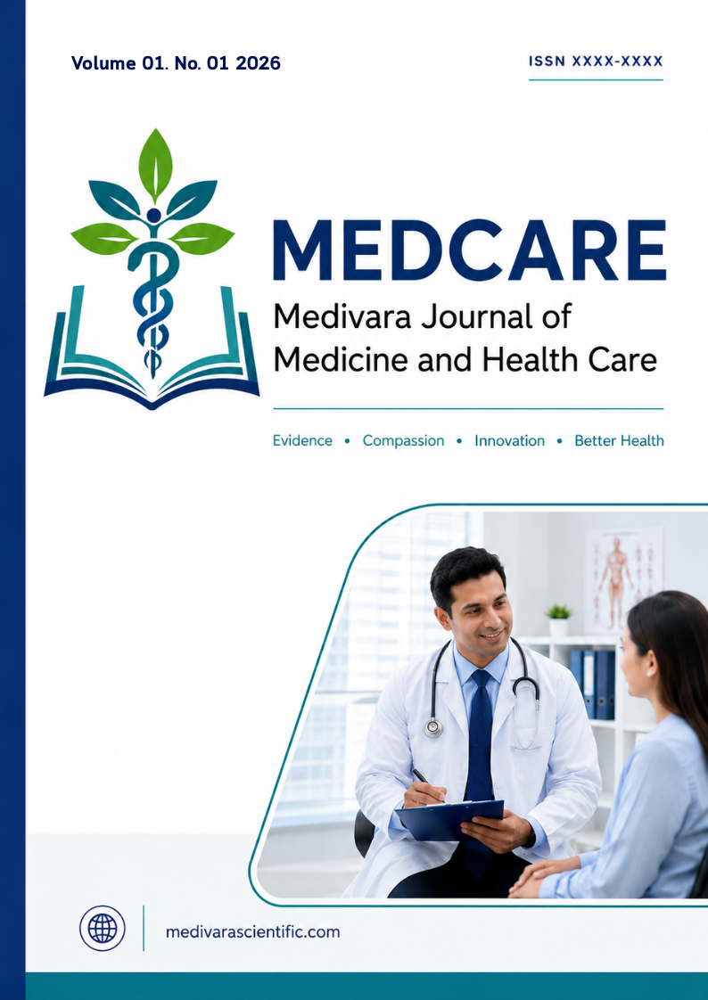 Cover MEDCARE: Medivara Journal of Medicine and Health Care